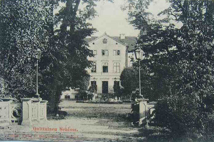 Elbląg, Pałac w Kwitajnach przed wojną