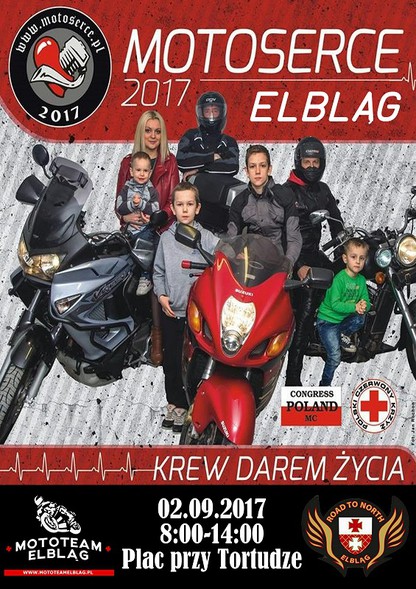 Elbląg, Motoserce na Święto Chleba