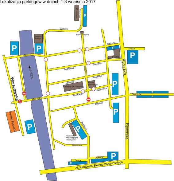 Elbląg, Utrudnienia podczas Święta Chleba