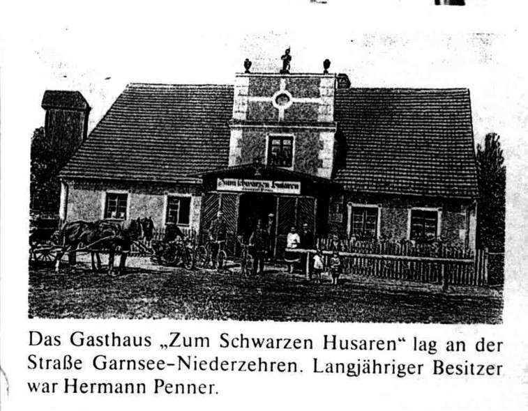 Elbląg, Gospoda w Zebrdowie przed wojną