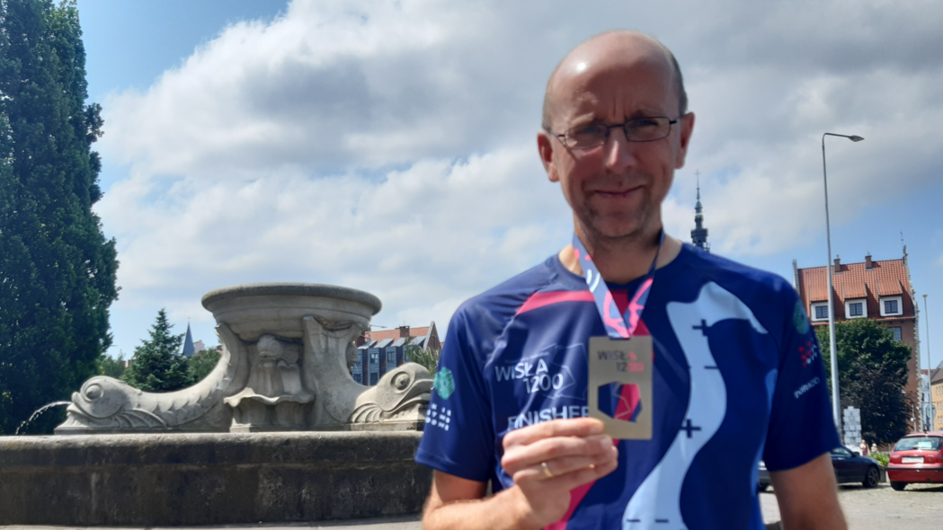 Elbląg, Rowerem od źródeł do ujścia Wisły