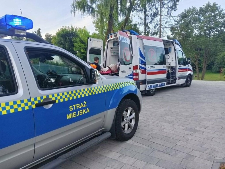 Elbląg, Niebezpieczna zabawa w parku Dolinka