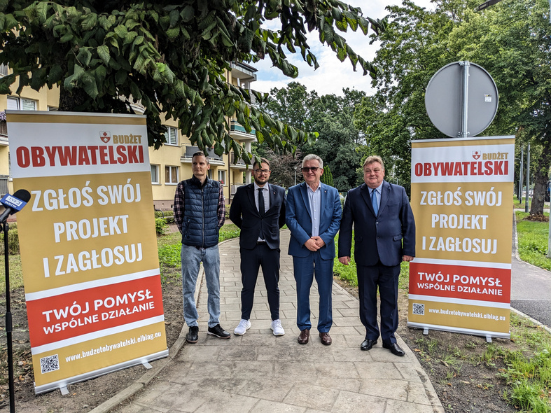 Elbląg, Od lewej Rafał Kadłubowski, Piotr Kowal, Janusz Nowak, Witold Wróblewski.
