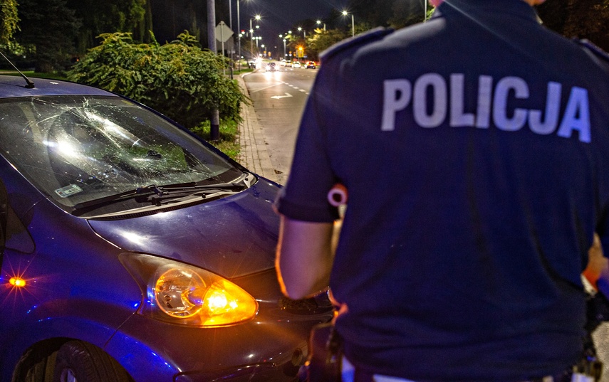 Elbląg, Potrącenie rowerzystki na Nowowiejskiej