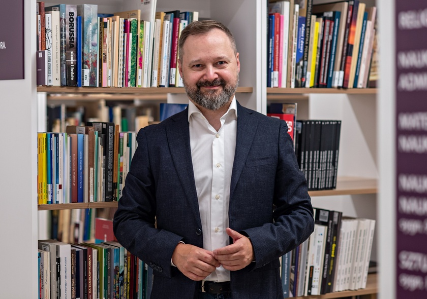 Elbląg, Tomasz Makowski: Proszę się nie bać wchodzić do biblioteki