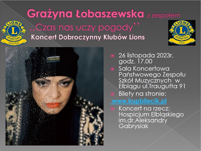 Elbląg, Charytatywnie na rzecz elbląskiego hospicjum