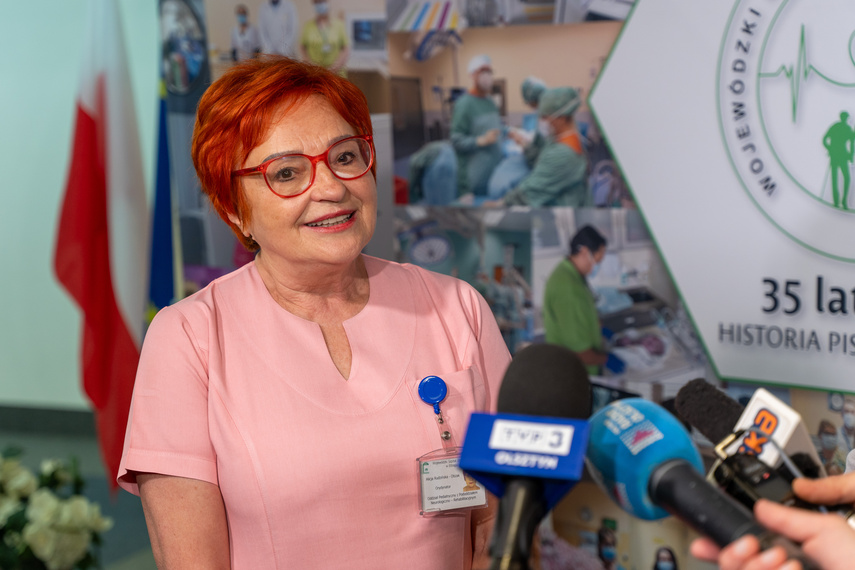 Elbląg, Lek. Alicja Rudzińska-Olszak kieruje pediatrią w WSZ.