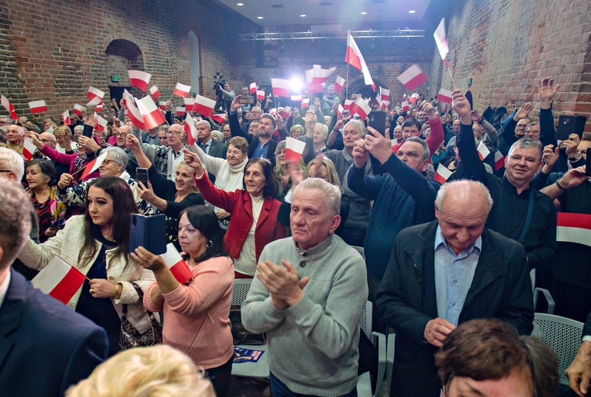 Elbląg, Karol Nawrocki w Elblągu: "To studium upadku musimy powstrzymać"