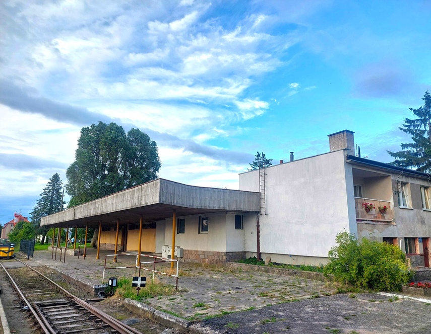 Elbląg, Dworzec we Fromborku,