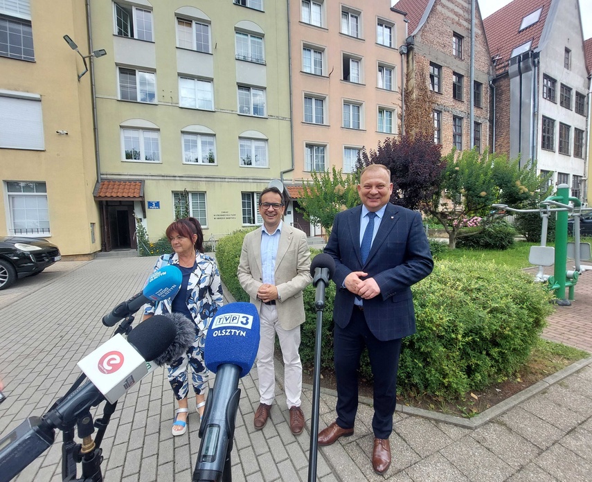 Elbląg, Konferencja prasowa dotycząca projektu, Elbląg, Konferencja prasowa dotycząca projektu,