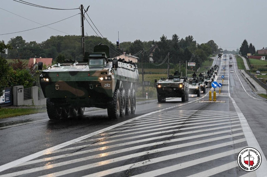 Elbląg, Przerzut wojska Żelazny Obrońca 25 Elbląg, Przerzut wojska Żelazny Obrońca 25