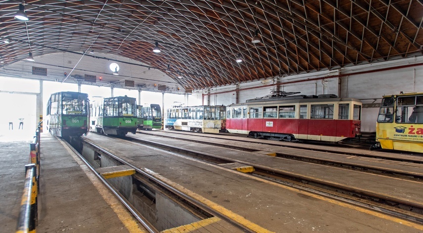 Elbląg, Tramwaje od środka