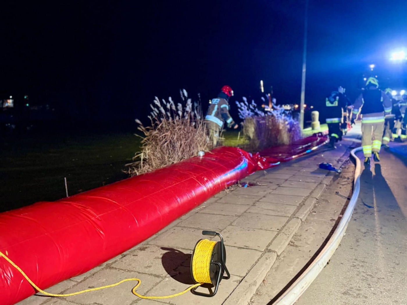 Elbląg, Rzeka na wysokim poziomie, wprowadzono pogotowie przeciwpowodziowe  (aktualizacja)