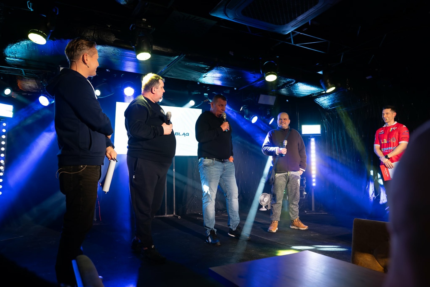 Elbląg, Pierwszy zespół Olimpii zaprezentowany kibicom