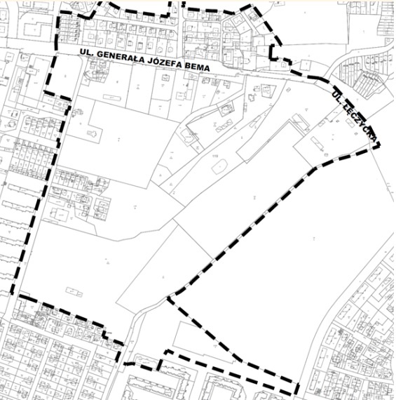 Elbląg, Tego terenu dotyczą prace nad nowym planem zagospodarowania