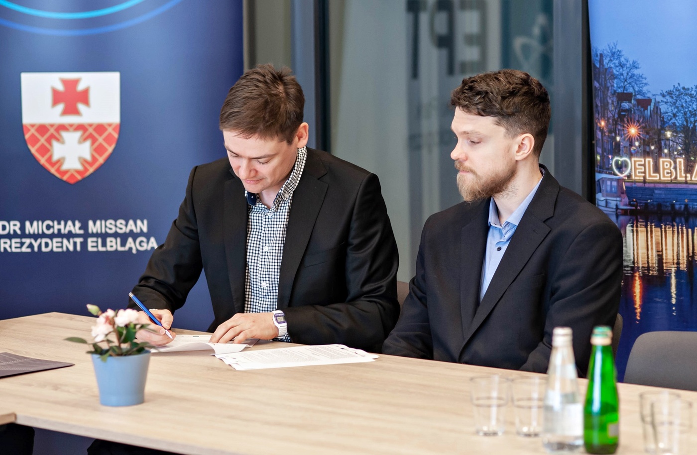 Elbląg, Współwłaściciele firmy Omicron chcą inwestować w aplikację edukacyjną dla studentów