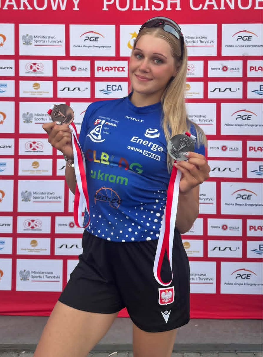 Elbląg, Julia Piasecka z dwoma medalami