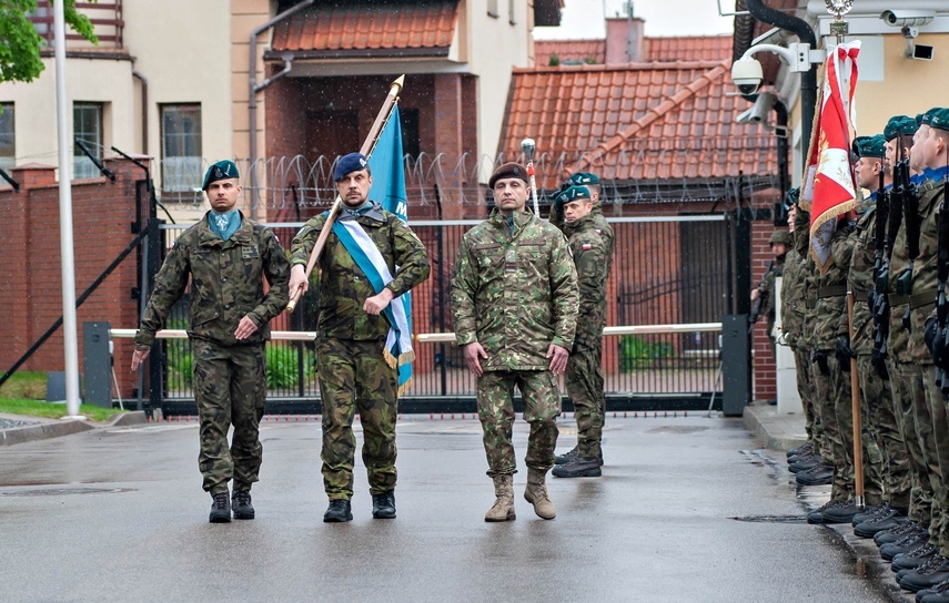 Elbląg, Przekazanie obowiązków dowódcy miało uroczystą oprawę