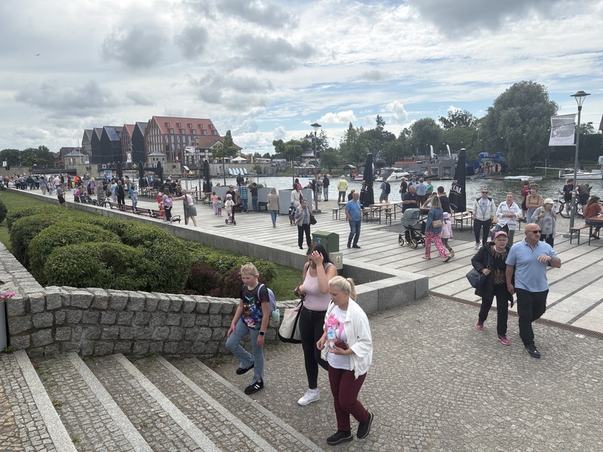 Elbląg, Stare Miasto i morze