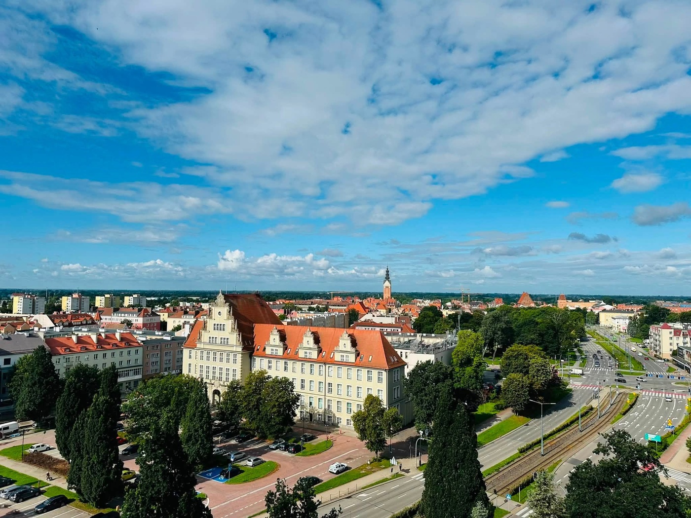 Elbląg, Zdjęcie z Facebooka prezydenta Michała Missana
