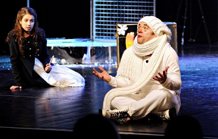 Elbląg, Na zdj. Maria Semotiuk, Tomasz Czajka