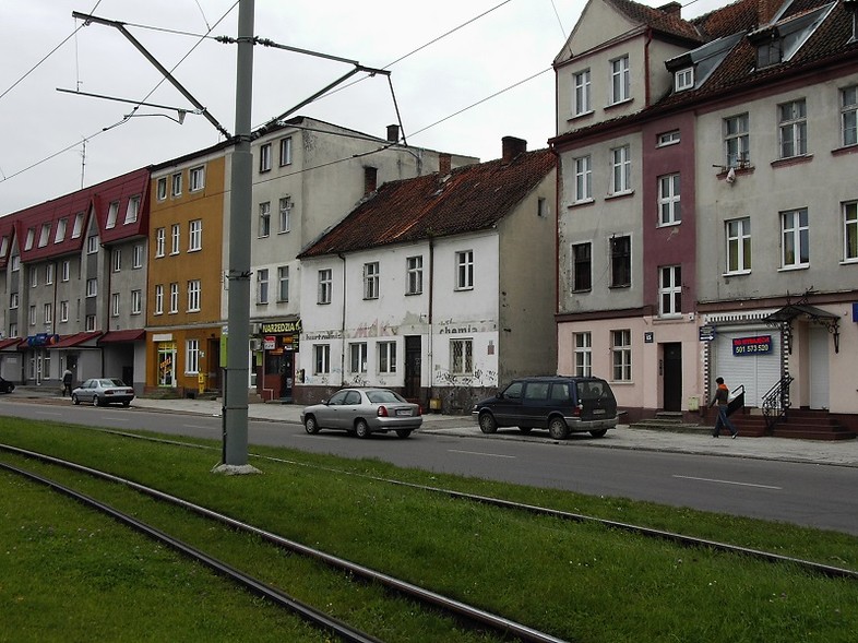 Elbląg, W tym miejscu w latach 60. istniał klub Kosmos