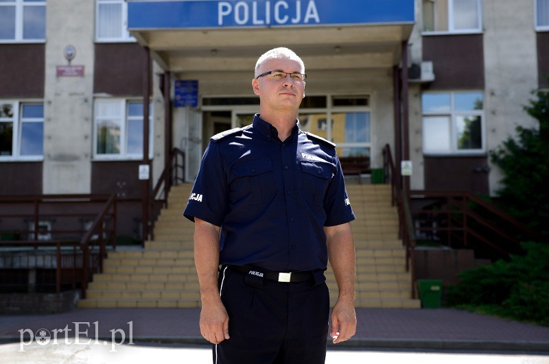 Elbląg, Komendant Miejski Policji w Elblągu insp. Marek Osik