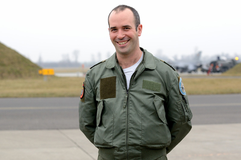 Elbląg, Dowódca Belgów - kpt. pilot Simon