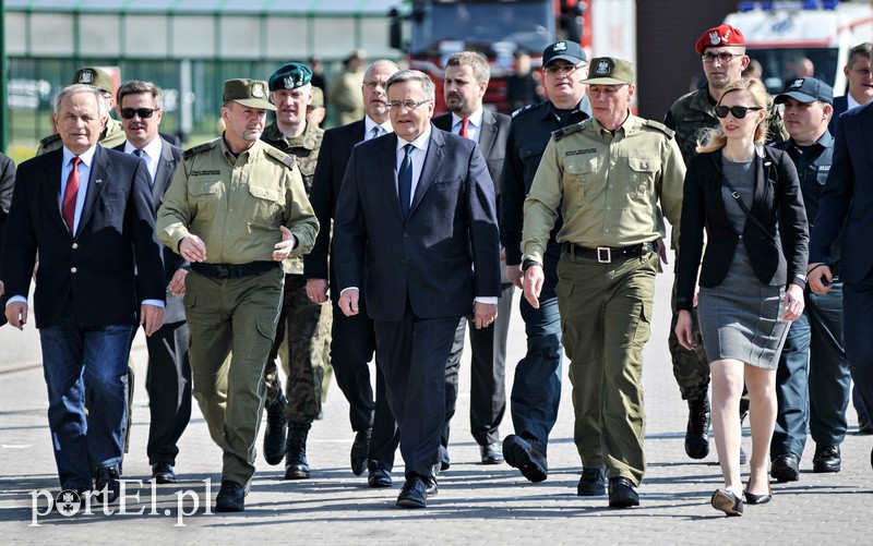 Elbląg, Bronisław Komorowski: Musimy wzmacniać potencjał obronny granicy