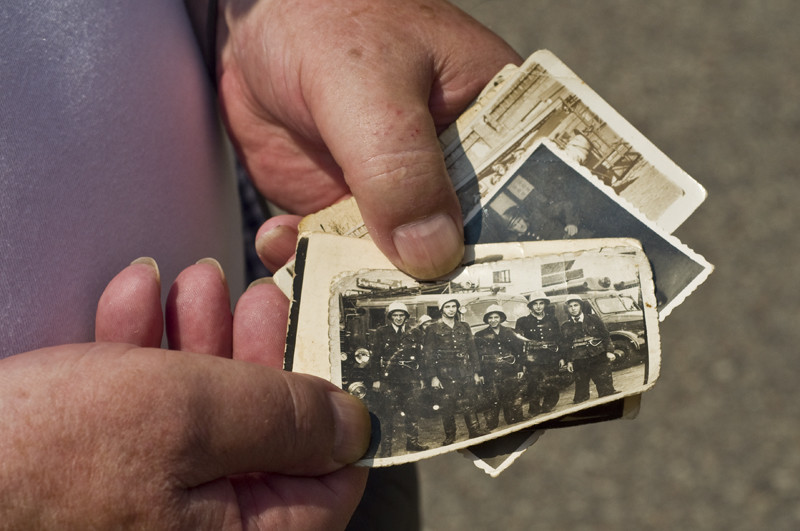 Elbląg, Po ojcu, który był strażakiem zostały stare zdjęcia