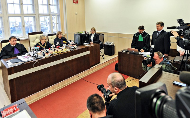 Elbląg, Podczas ogłoszenia wyroku