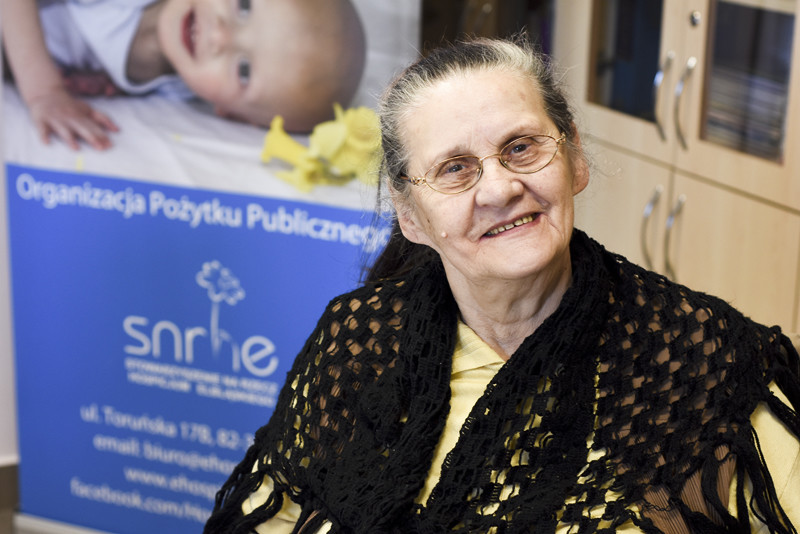 Elbląg, Pani Wanda bardzo sobie ceni czwartki w hospicjum