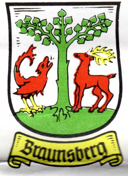 Elbląg, Herb Braniewa jeszcze z niemiecką nazwą