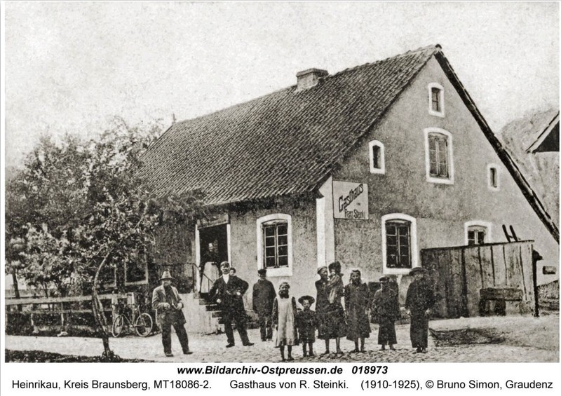 Elbląg, Karczma w Henrykowie przed wojną