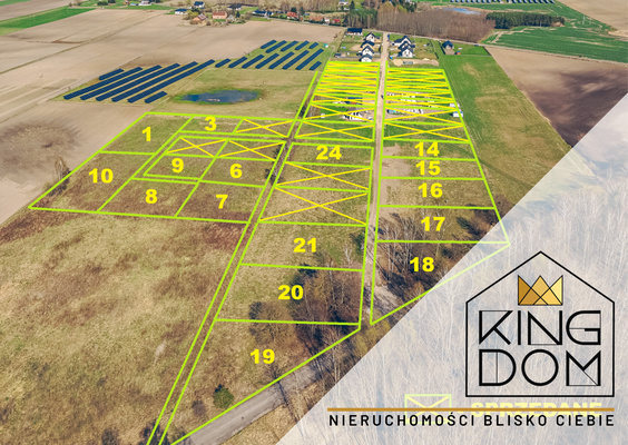 Elbląg 👑🏠&nbsp; KINGDOM&nbsp; 🏠👑NIERUCHOMOŚCI BLISKO CIEBIE&nbsp; DZIAŁKI POD ZABUDOWĘ