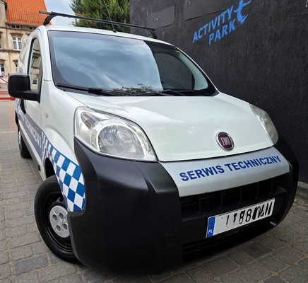 Elbląg Fiat Fiorino 1.3Diesel 75km 2015Rok Sprytne Zadbane Autko Do Pracy-Klimatyzacja Wspomaganie