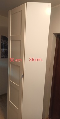 Elbląg SZAFA NAROŻNA IKEA - biała.