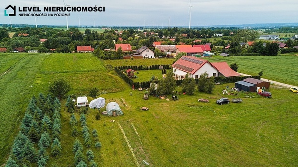 Elbląg LEVEL NIERUCHOMOŚCI Działka - zabudowa zagrodowaNowa Wieś pod Pasłękiem1490 m2 NIERUCHOMOŚCI NA