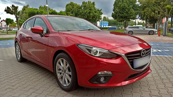 Elbląg MAZDA 3 2014r  BEZWYPADKOWA        