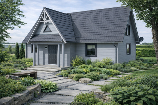 Elbląg DOM DREWNIANY JEDNORODZINNY ECOHOUSE IIJesteśmy firmą zajmującą się produkcją domów drewnianych mieszkalnych