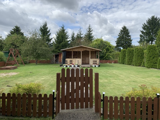 Elbląg Sprzedam działkę położoną na terenie Rodzinnego Ogrodu Działkowego im. Kopernika przy ul. Dębowej w Elblągu. Na