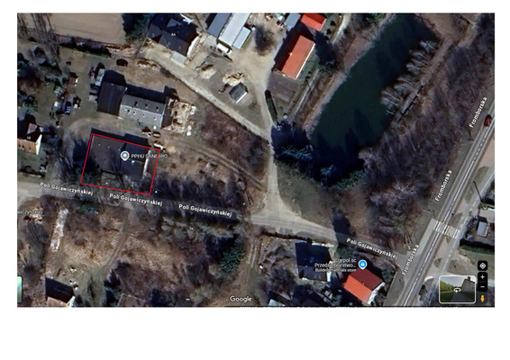 Elbląg Warsztat / Magazyn / Produkcja - Budynek 270m2 w Krasnym Lesie, Elblag