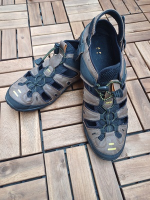 Elbląg Buty sandały trekkingowe męskie Avic Adventure rozmiar 45 długość wkładki 29 cm regulacja stan bardzo dobry