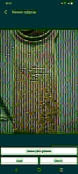 Elbląg Sprzedam cięgło z czasów PRL. Stan widoczny na zdjęciach. Długość 90 cm, długośćod środka otwóru do środka