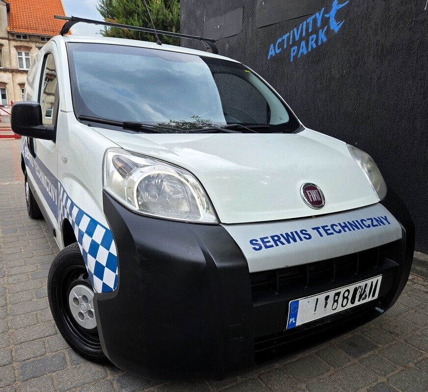 Elbląg Fiat Fiorino 1.3Diesel 75km 2015Rok Sprytne Zadbane Autko Do Pracy-Klimatyzacja Wspomaganie