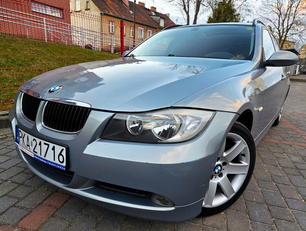 Elbląg BMW Seri 3 E91 2.0Benzyna 150Km Bogata Wersja Wyposażenia 2007Rok