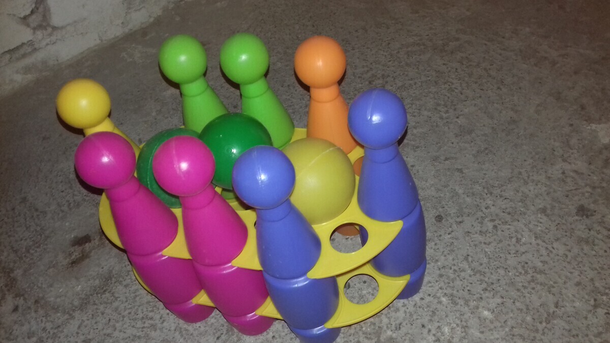 Elbląg Sprzedam kręgle dla malucha. Stan idealny. Proszę o sms.