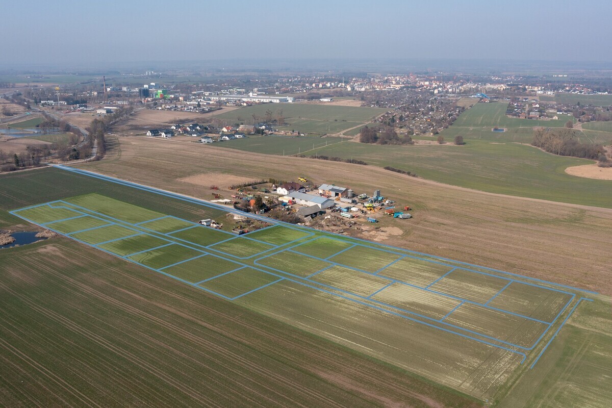 Elbląg Działka budowlana 992 m² – Nowa Wieś k. Pasłęk | WZ | media | blisko S7 - 110 000 zł