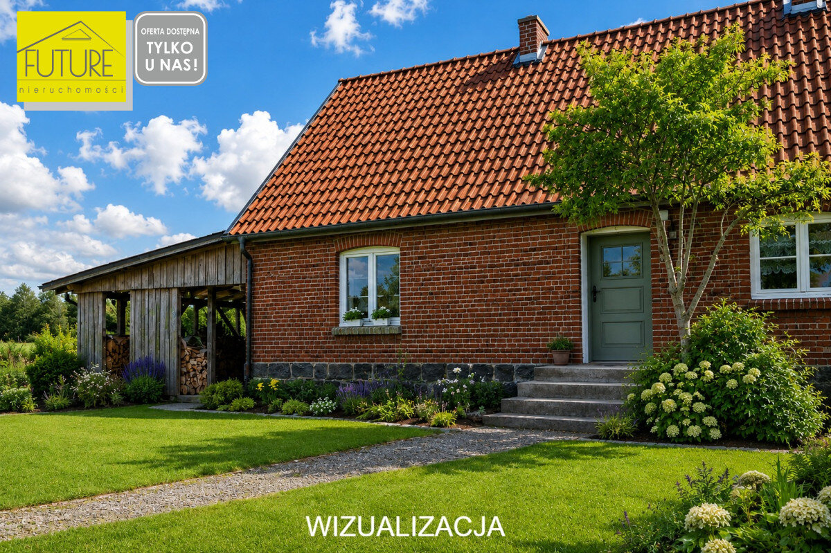 Elbląg FUTURE NIERUCHOMOŚCISprzedam dom - Ząbrowiec. DOM TYPU BLIŻNIAK POŁOZONY W MIEJSCOWOŚCI ZĄBROWIEC GMINA