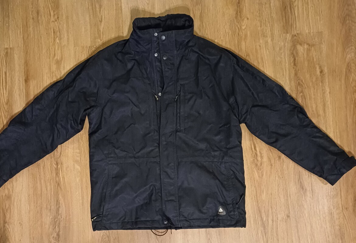 Elbląg Kurtka męska trekkingowe 3w1 kurtka, odpinany polar, z polaru odpinane rękawy - kamizelka, rozmiar M, stan